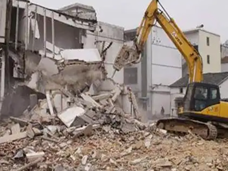 沛县旧房改造拆除